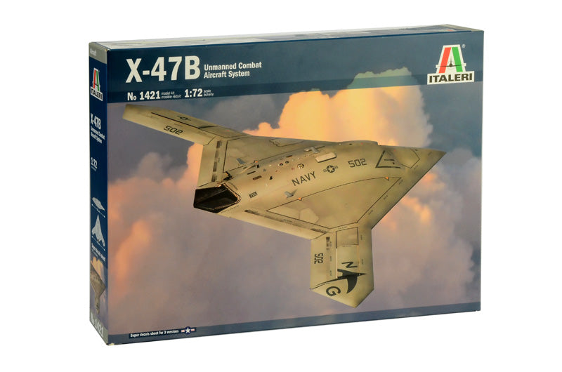 Italeri 1:72 X-47B Unmanned Combat Aircraft System 1421