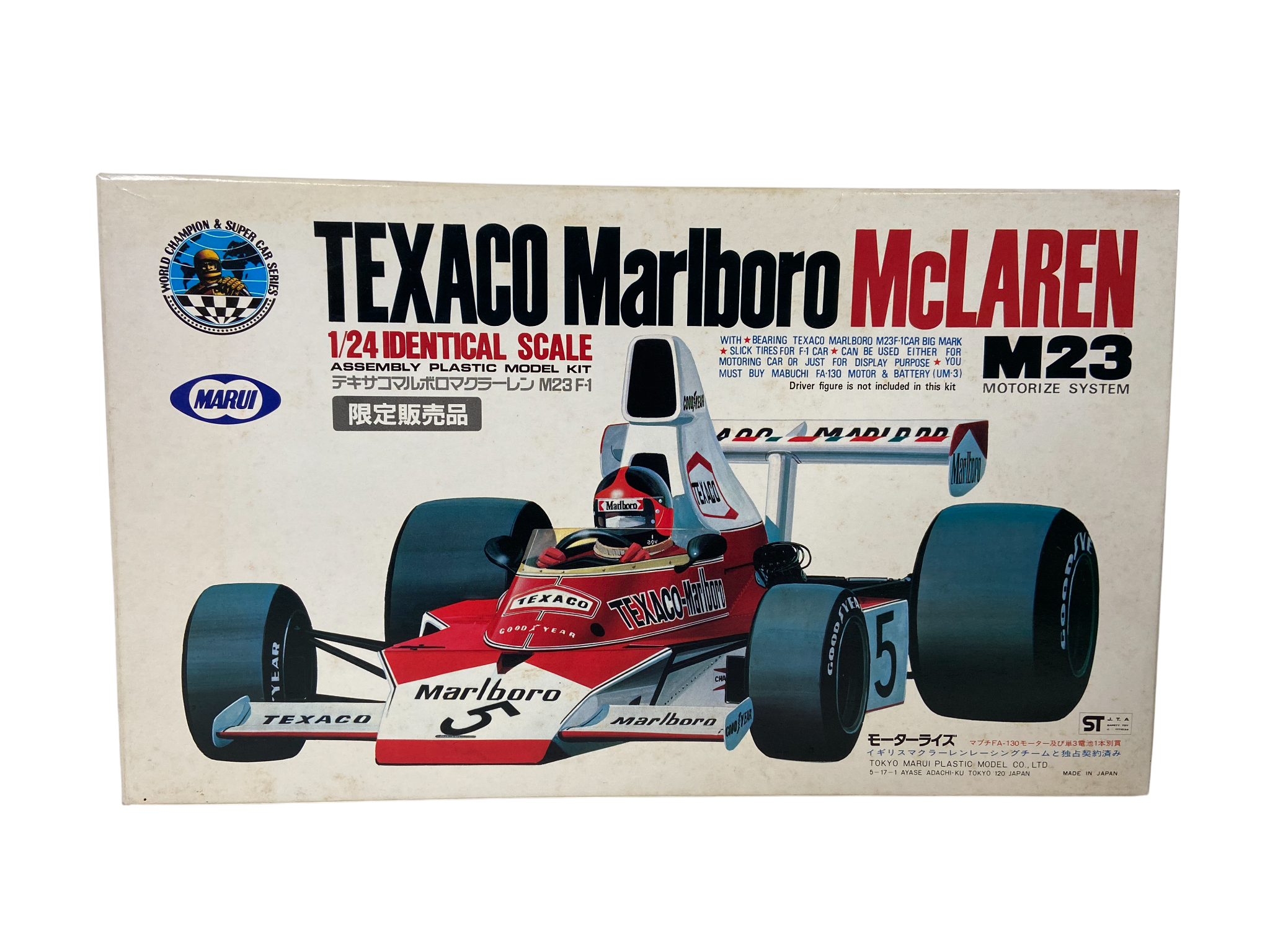 Marui 1:24 Texaco Marlboro McLaren M23 MT51-W02