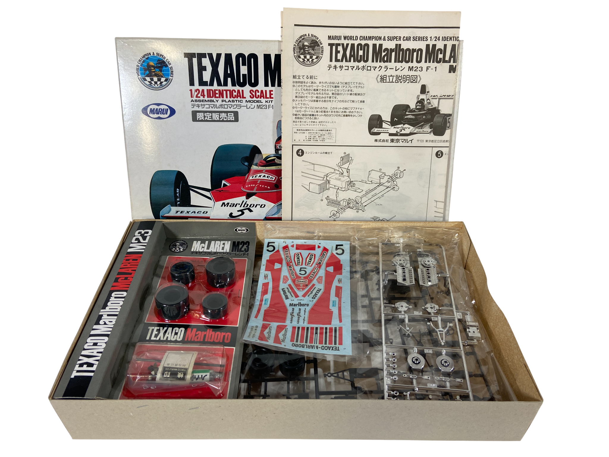 Marui 1:24 Texaco Marlboro McLaren M23 MT51-W02