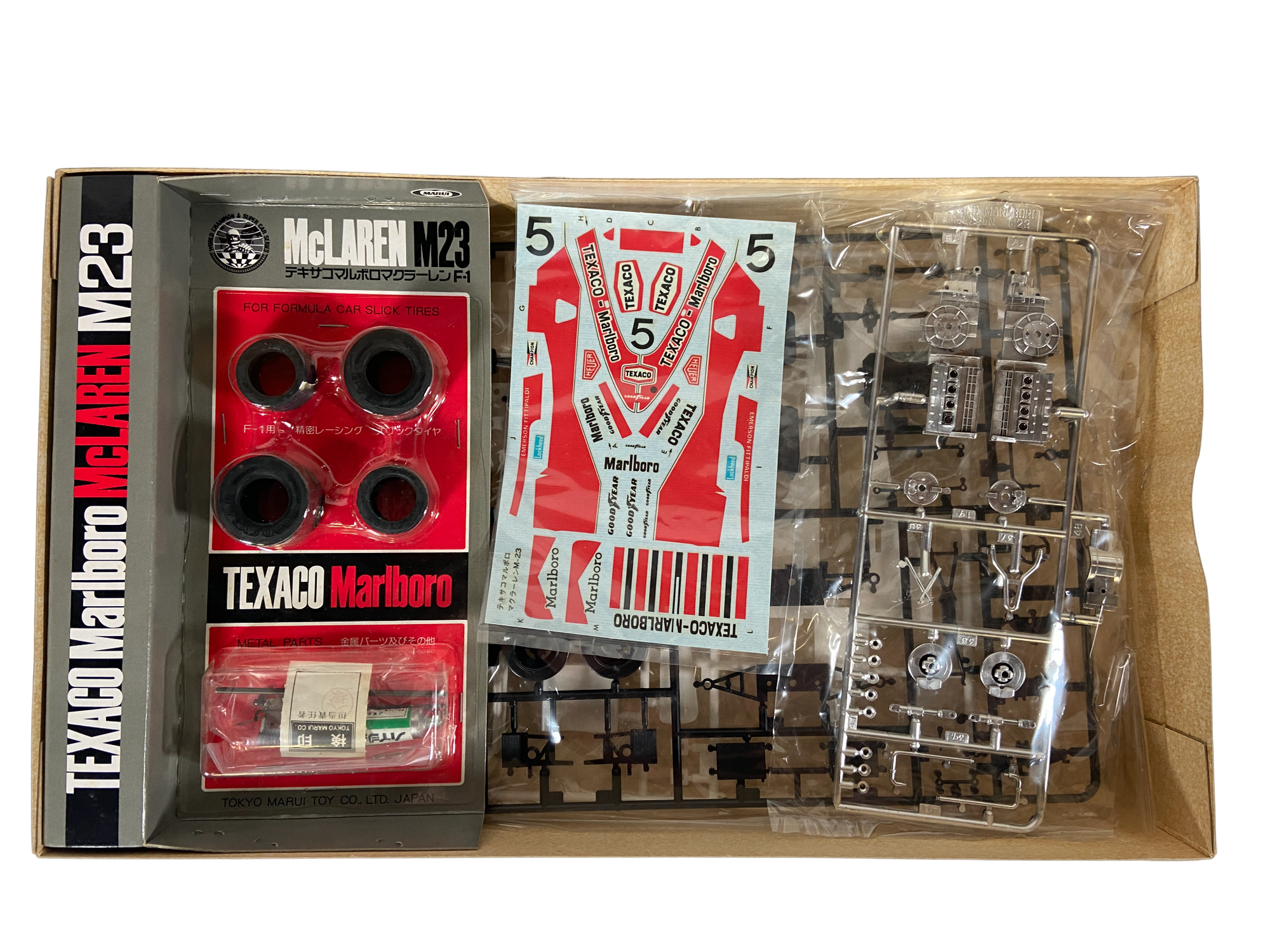 Marui 1:24 Texaco Marlboro McLaren M23 MT51-W02