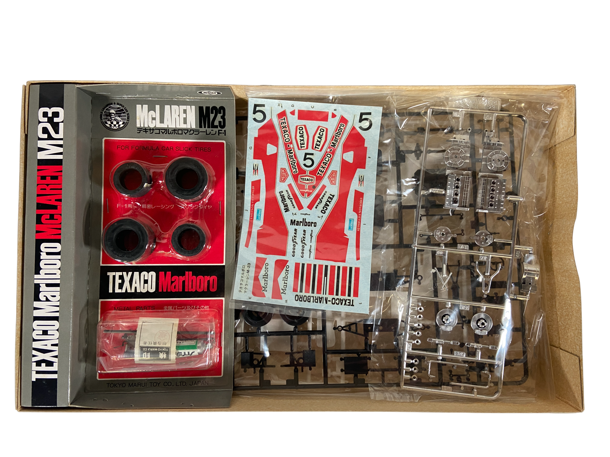 Marui 1:24 Texaco Marlboro McLaren M23 MT51-W02