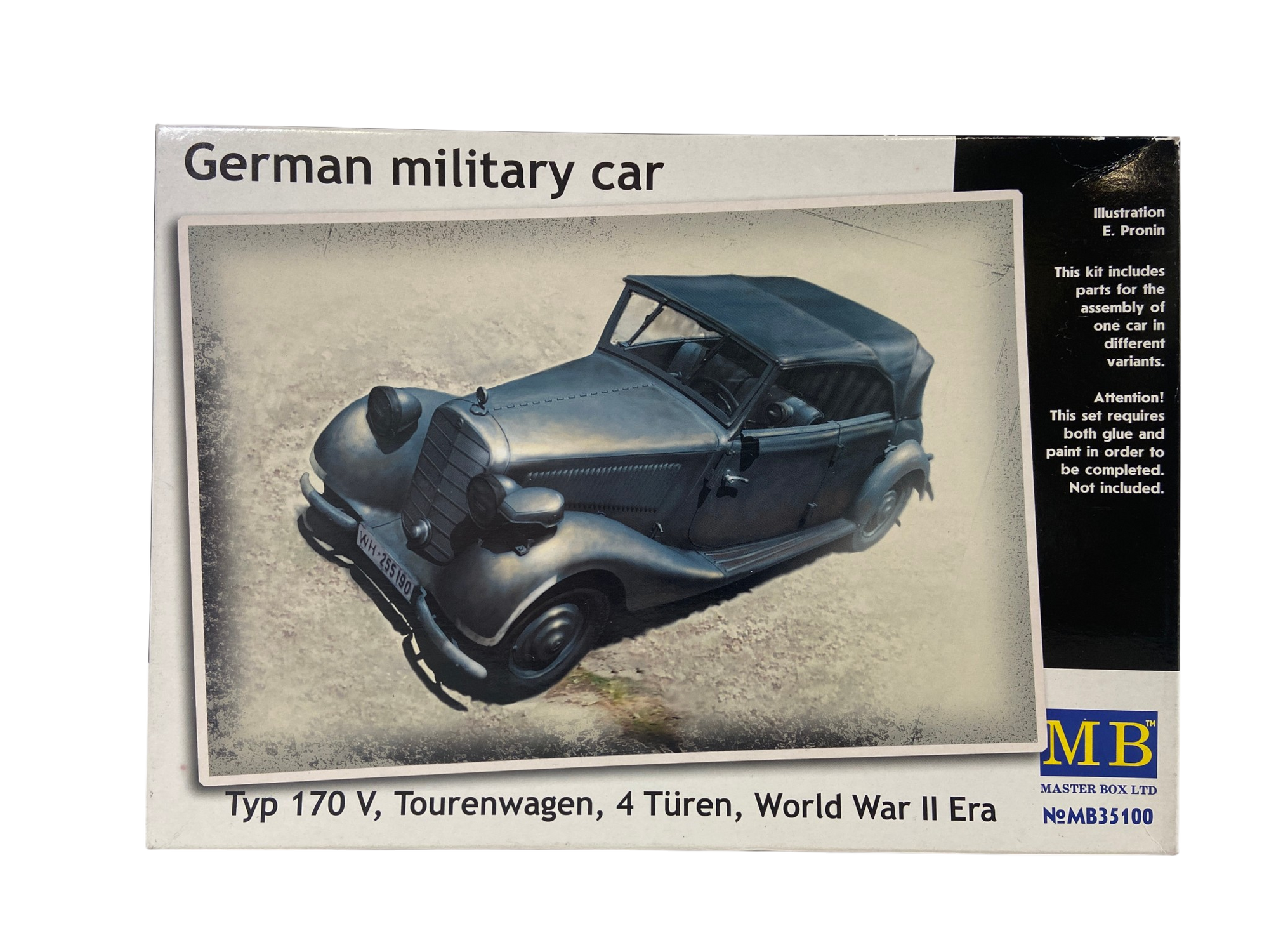 Master Box 1:35 German military car Mercedes-Benz Typ 170 V MB35100