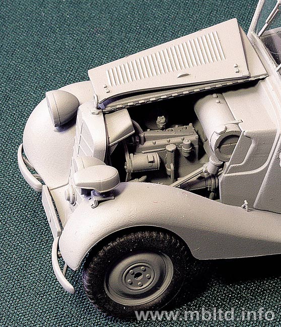 Master Box 1:35 German military car Mercedes-Benz Typ 170 V MB35100