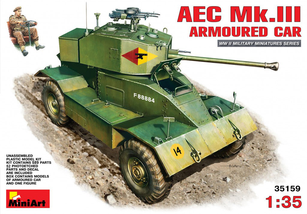 MiniArt 1:35 AEC Mk.III Armoured Car 35159
