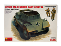 MiniArt 1:35 Dingo Mk.II Scout Car w/Crew Pz.Kmpf. Mk.I 202(e) 35074