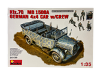 MiniArt 1:35 Kfz.70 MB 1500A German 4x4 Car w/Crew 35139