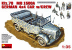 MiniArt 1:35 Kfz.70 MB 1500A German 4x4 Car w/Crew 35139