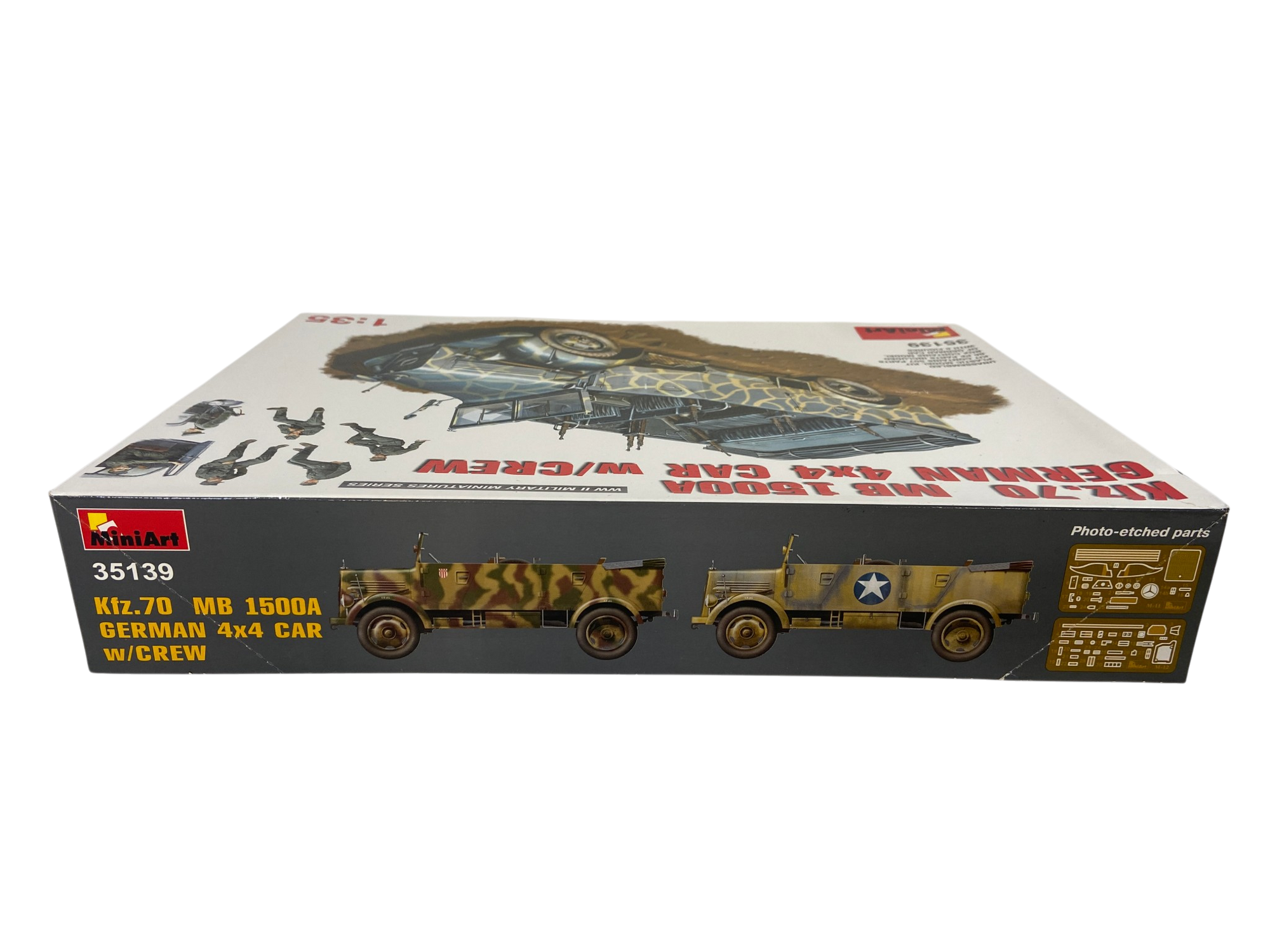 MiniArt 1:35 Kfz.70 MB 1500A German 4x4 Car w/Crew 35139