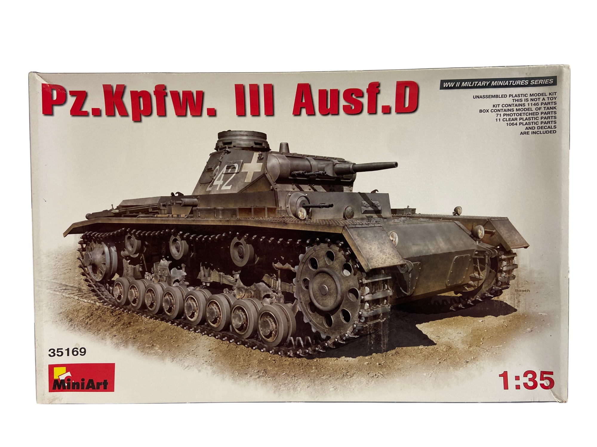 MiniArt 1:35 Pz.Kpfw. III Ausf.D 35169