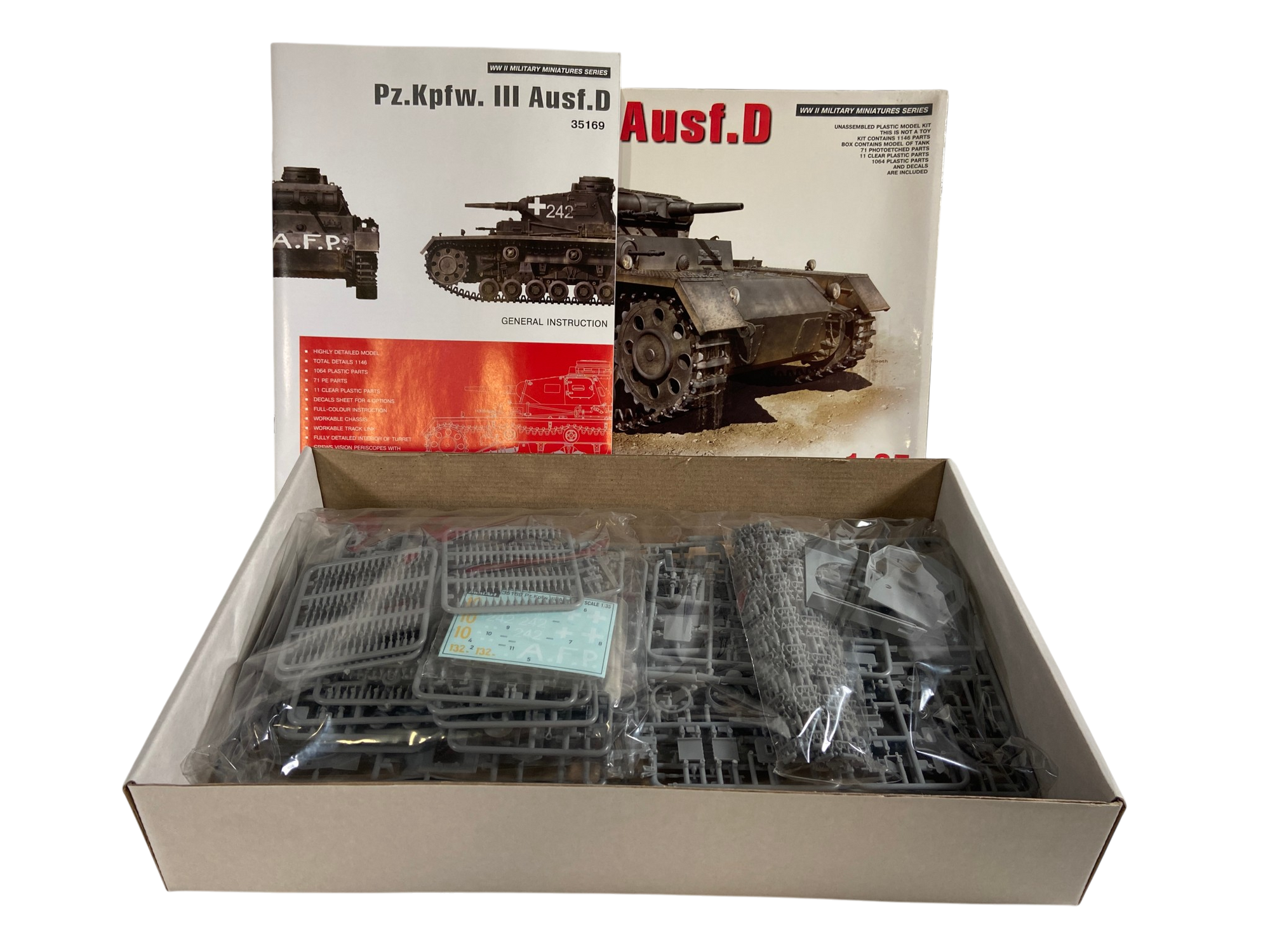 MiniArt 1:35 Pz.Kpfw. III Ausf.D 35169