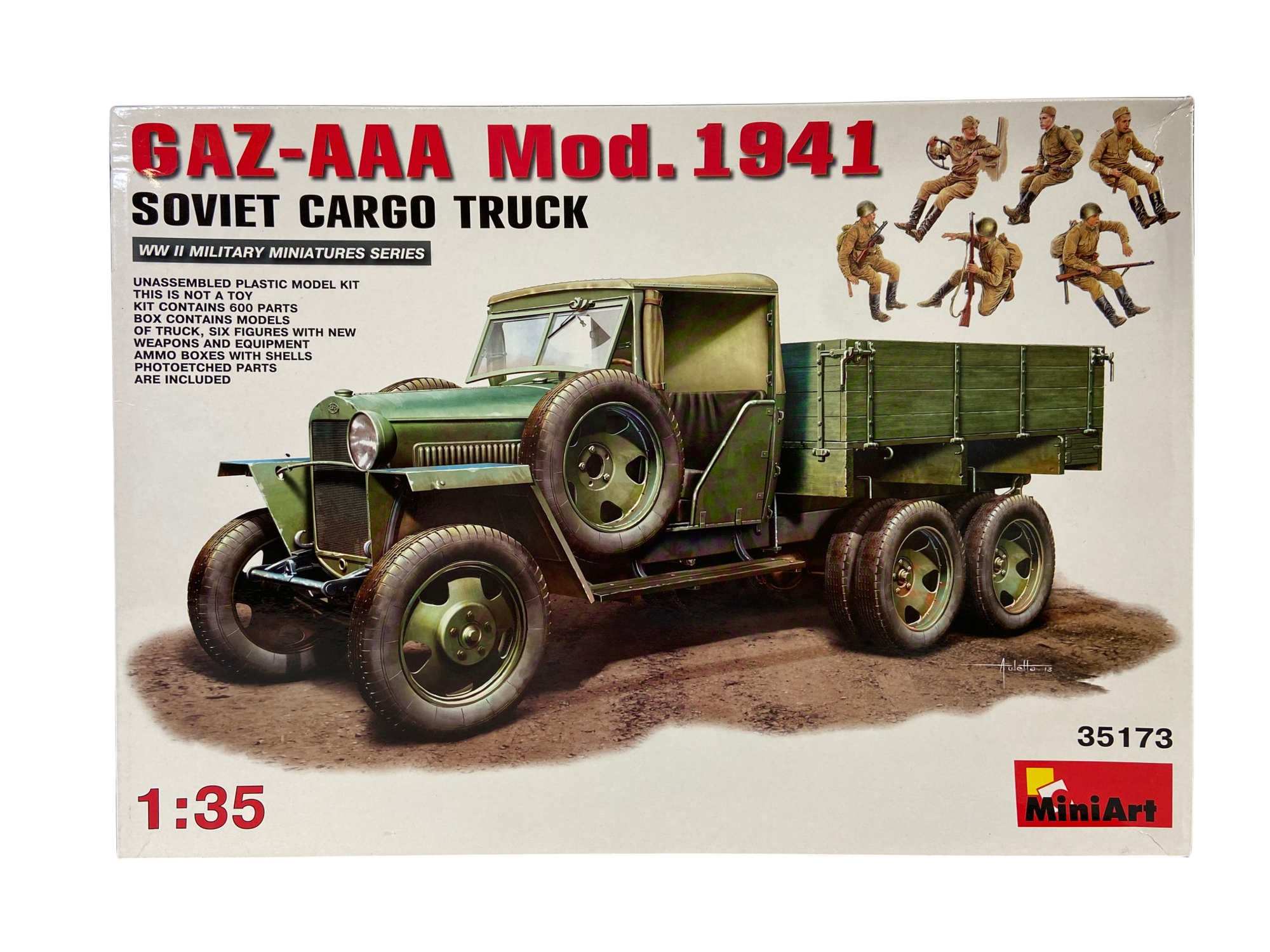 MiniArt 1:35 Soviet Cargo Truck GAZ-AAA Mod. 1941 35173