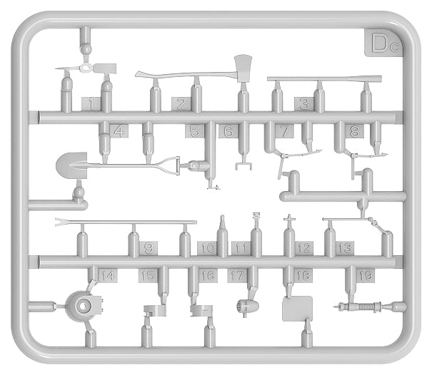 MiniArt 1:35 Tool Set 35603
