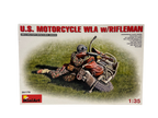 MiniArt 1:35 U.S. Motorcycle WLA w/Rifleman 35179