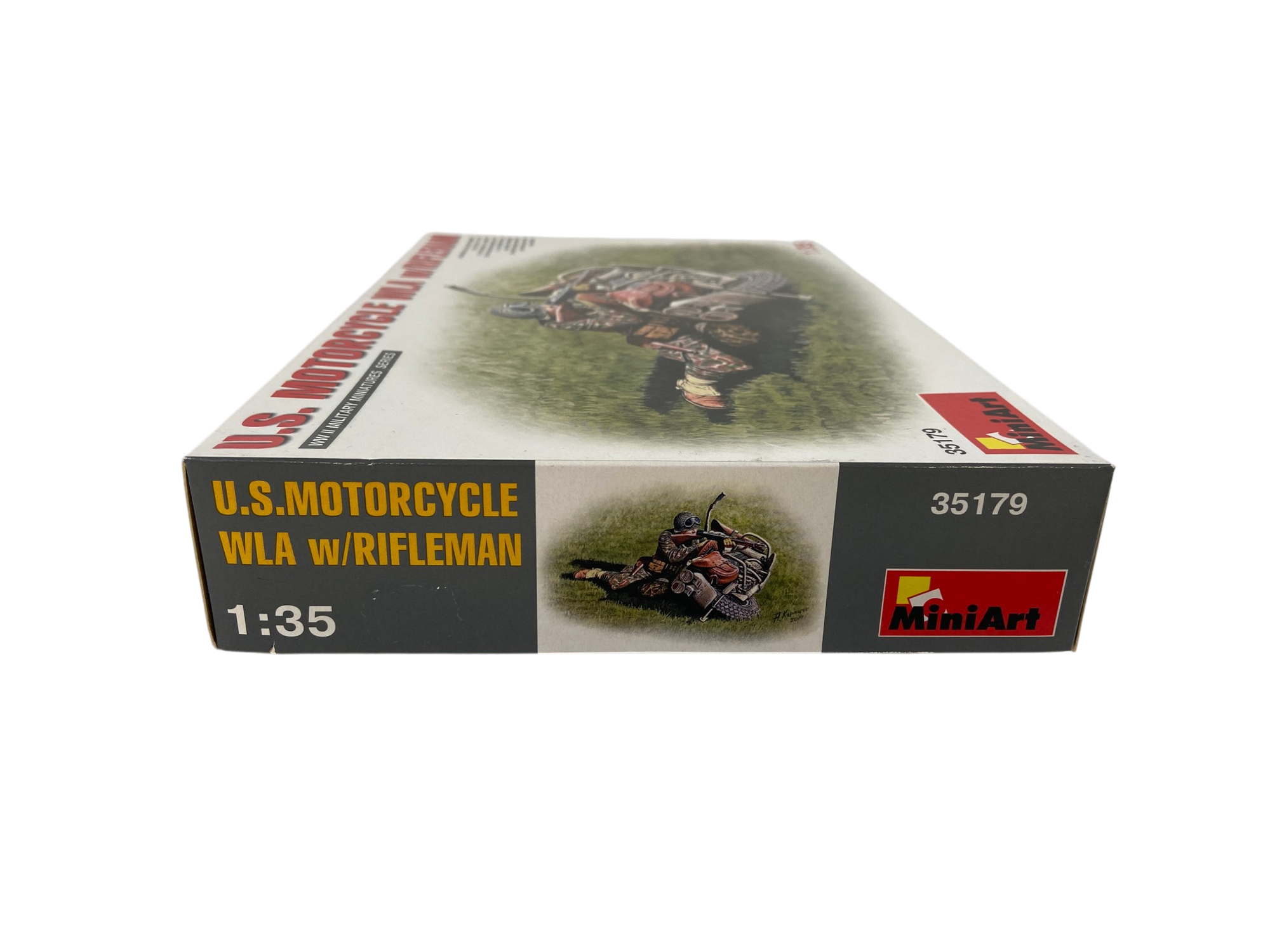 MiniArt 1:35 U.S. Motorcycle WLA w/Rifleman 35179