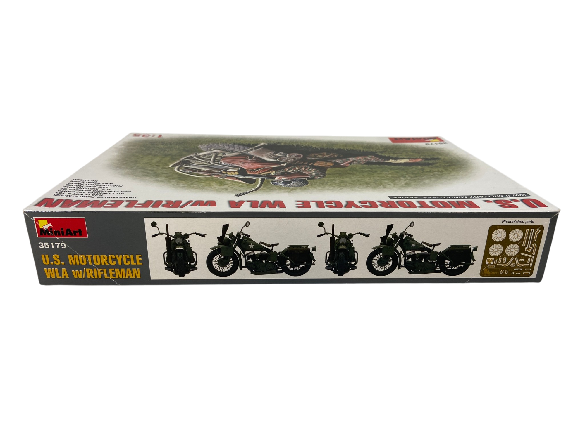 MiniArt 1:35 U.S. Motorcycle WLA w/Rifleman 35179