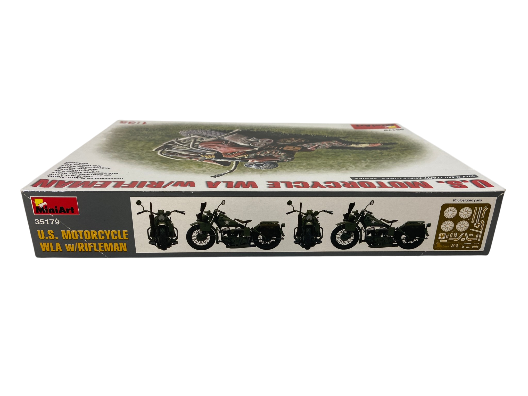 MiniArt 1:35 U.S. Motorcycle WLA w/Rifleman 35179