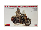 MiniArt 1:35 U.S. Motorcycle WLA with rider 35172