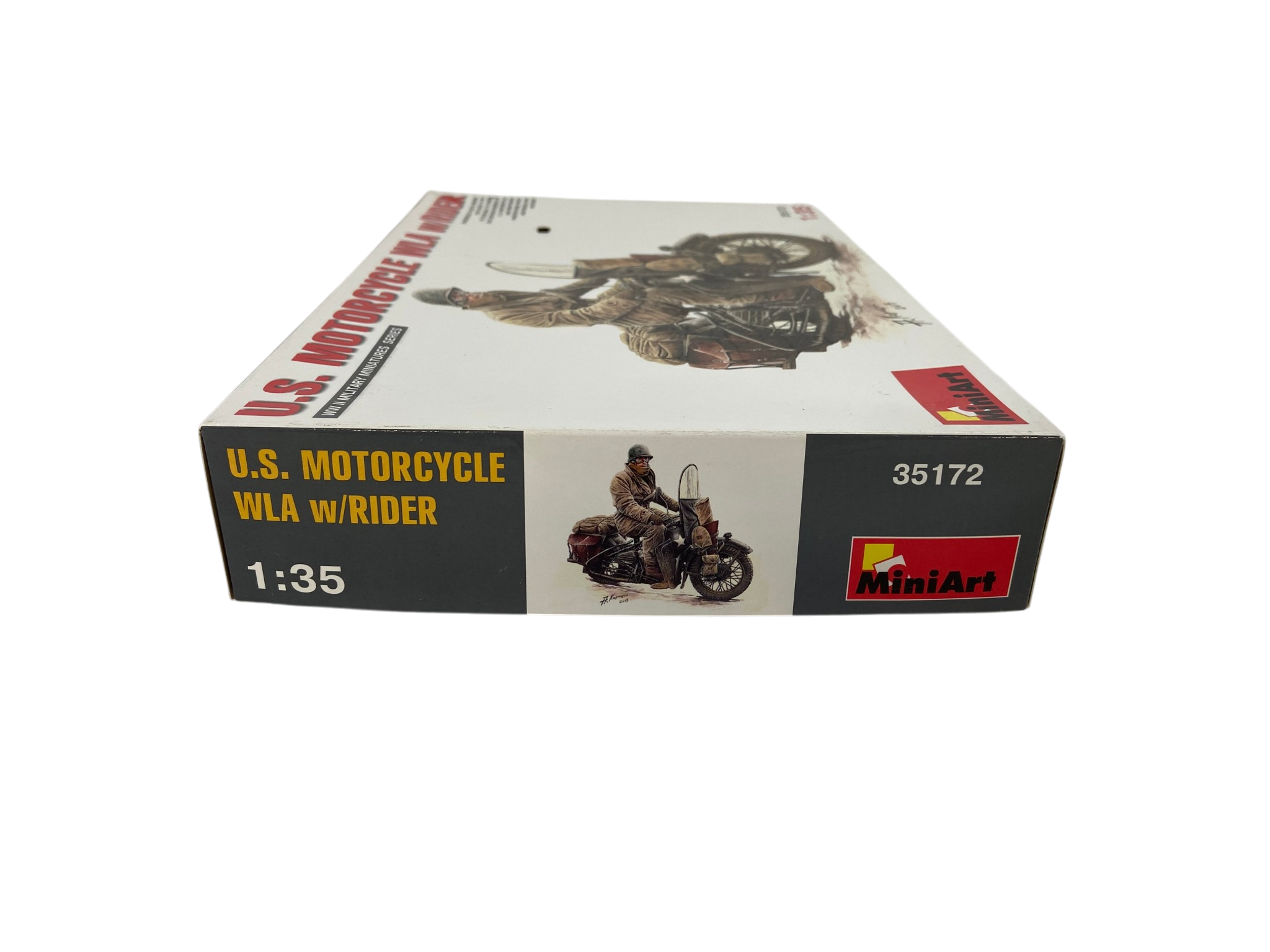 MiniArt 1:35 U.S. Motorcycle WLA with rider 35172