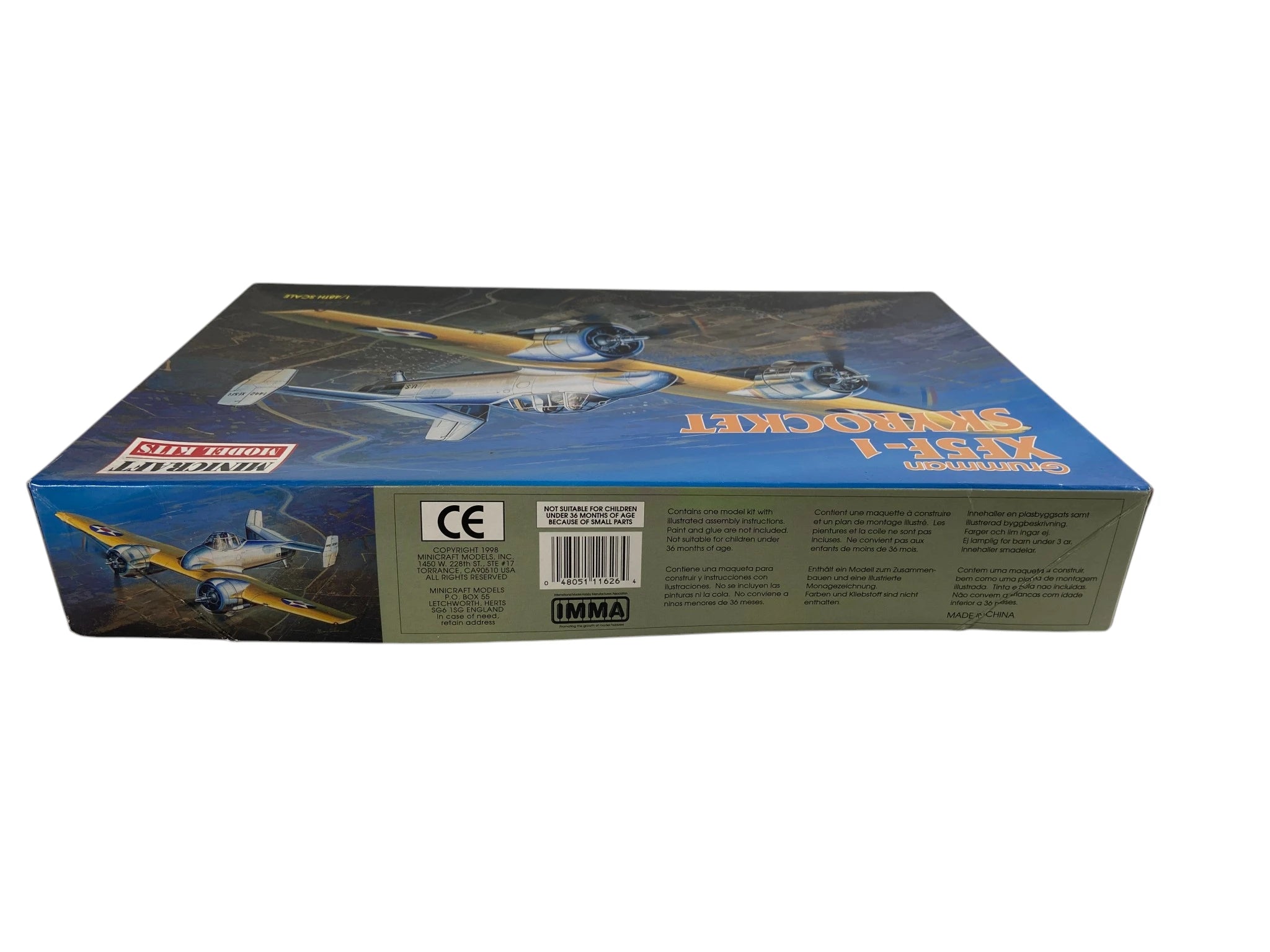 Minicraft Model Kits 1:48 Grumman XF5F-1 Skyrocket 11626