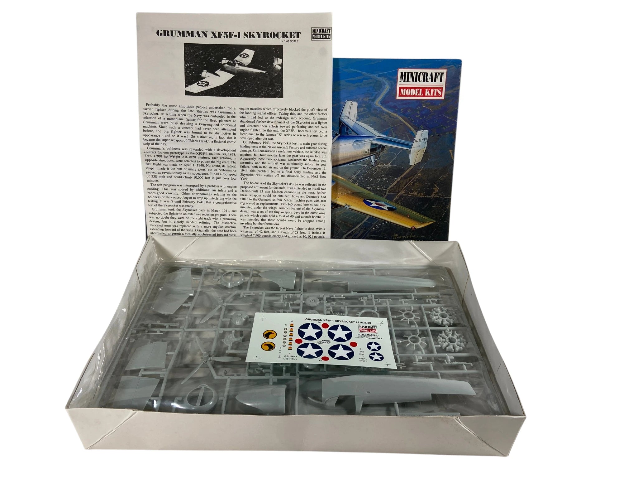 Minicraft Model Kits 1:48 Grumman XF5F-1 Skyrocket 11626