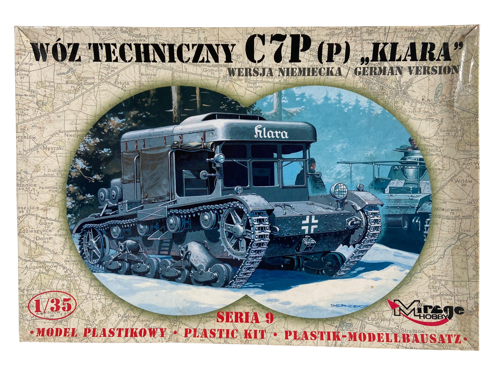 Mirage Hobby 1:35 C7P(p) German recovery vehicle 35902