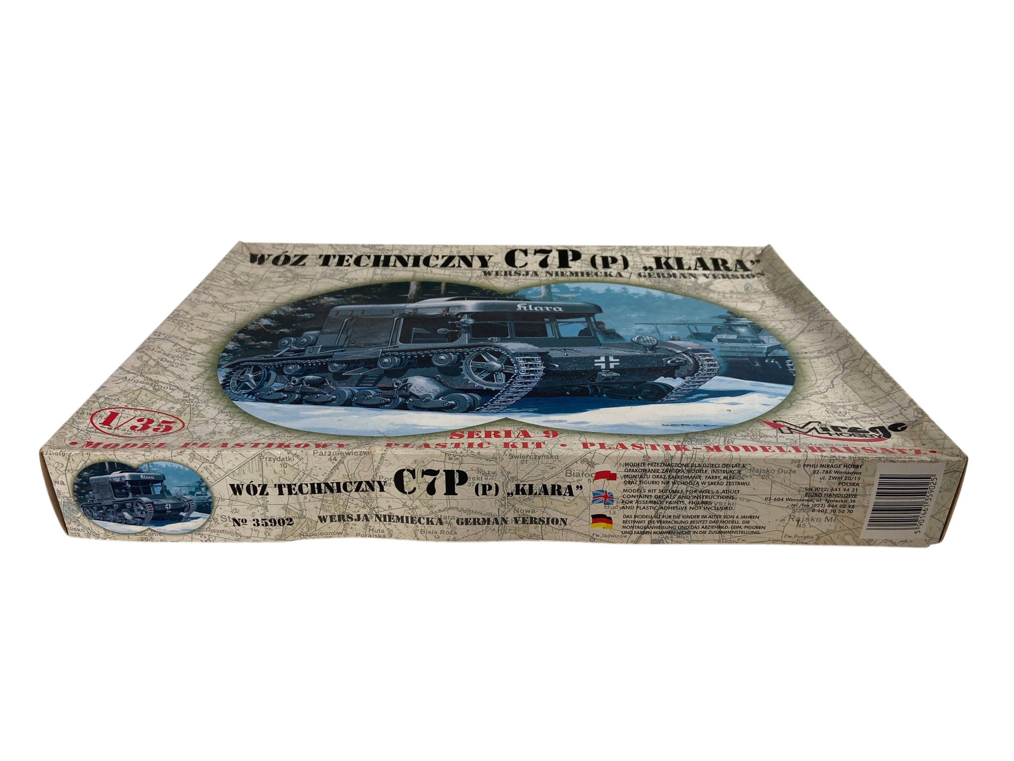 Mirage Hobby 1:35 C7P(p) German recovery vehicle 35902