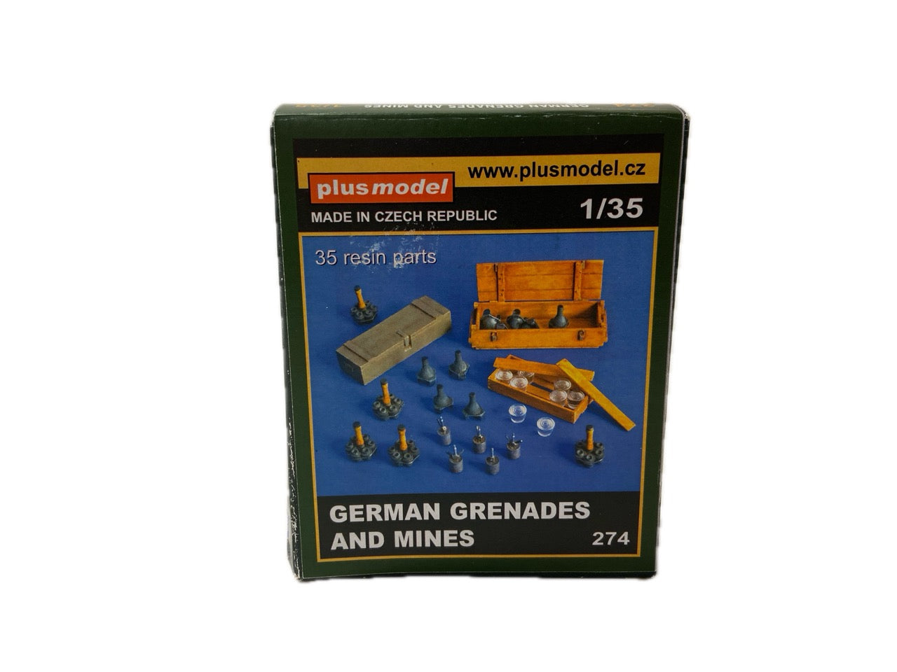 PlusModel 1:35 German Grenades and Mines 274