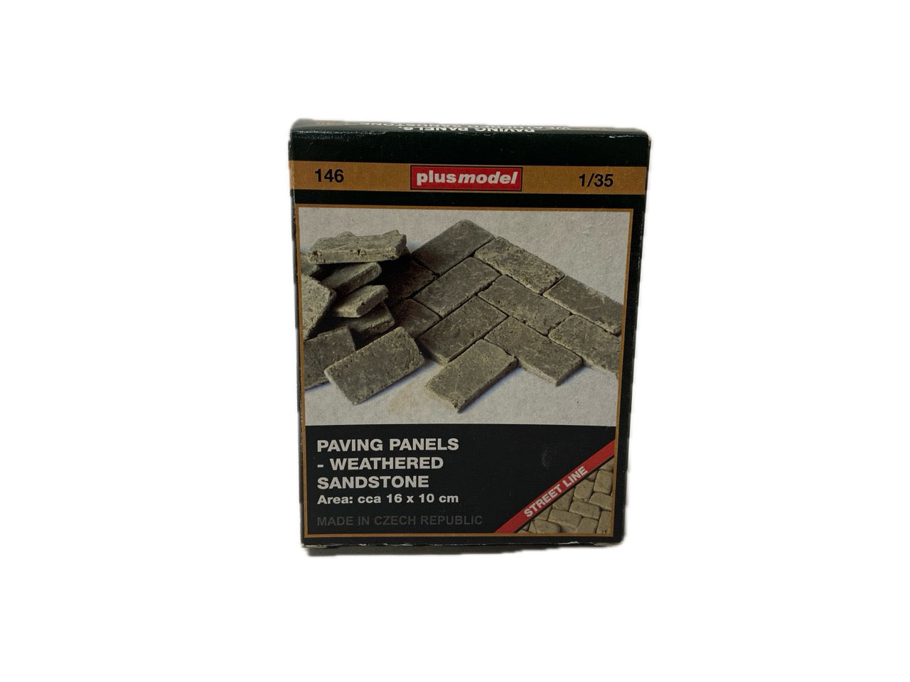 PlusModel 1:35 Paving Panels - Weathered Sandstone 146