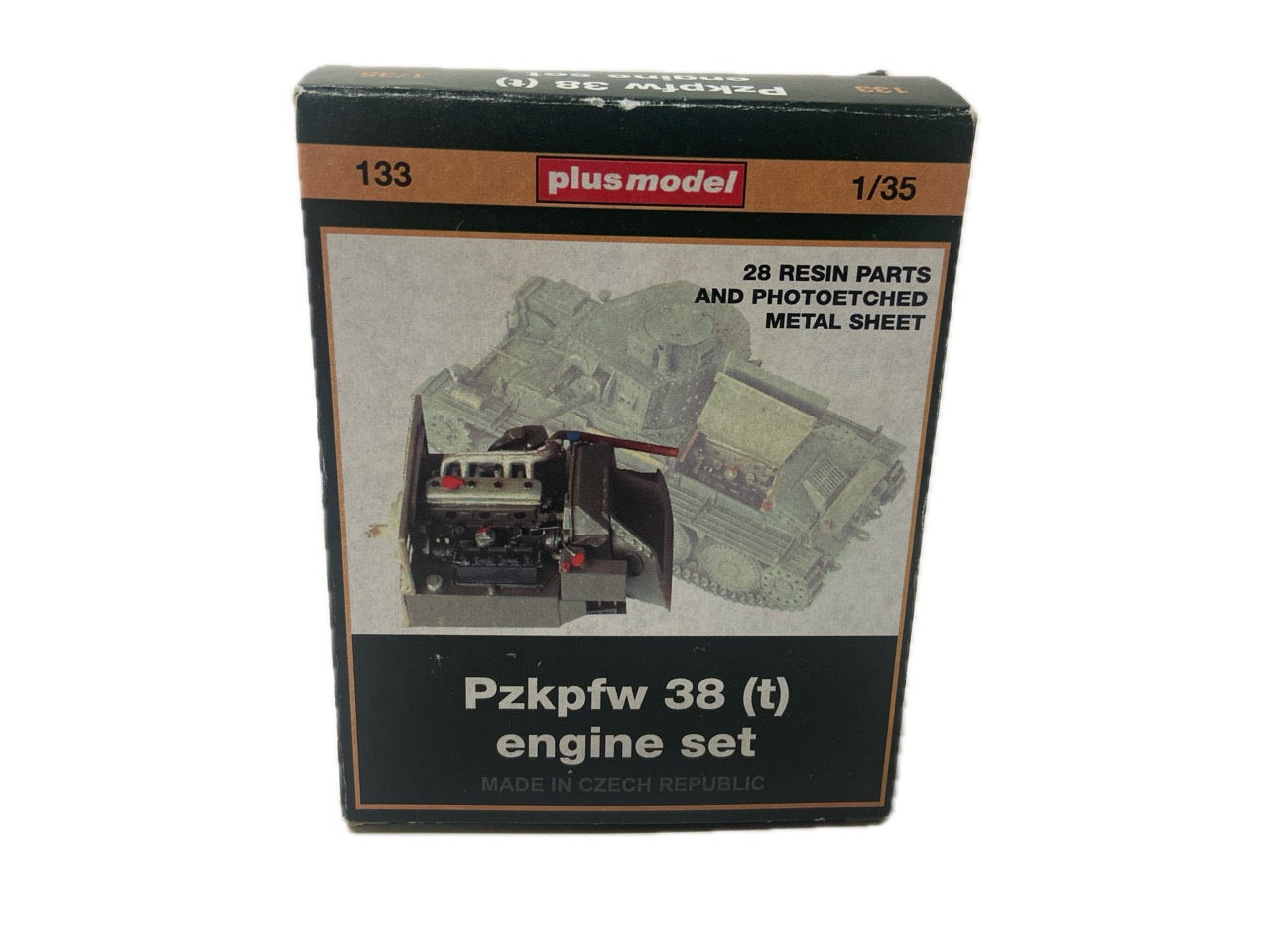 PlusModel 1:35 Pzkpfw 38 (t) engine set 133