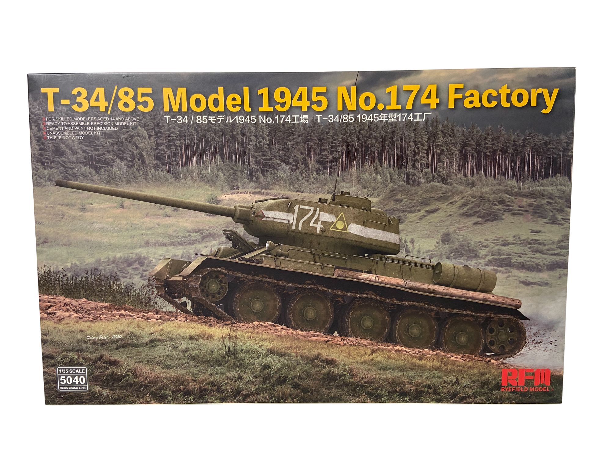 RFM 1:35 T-34/85 Model 1945 No.174 Factory RM-5040