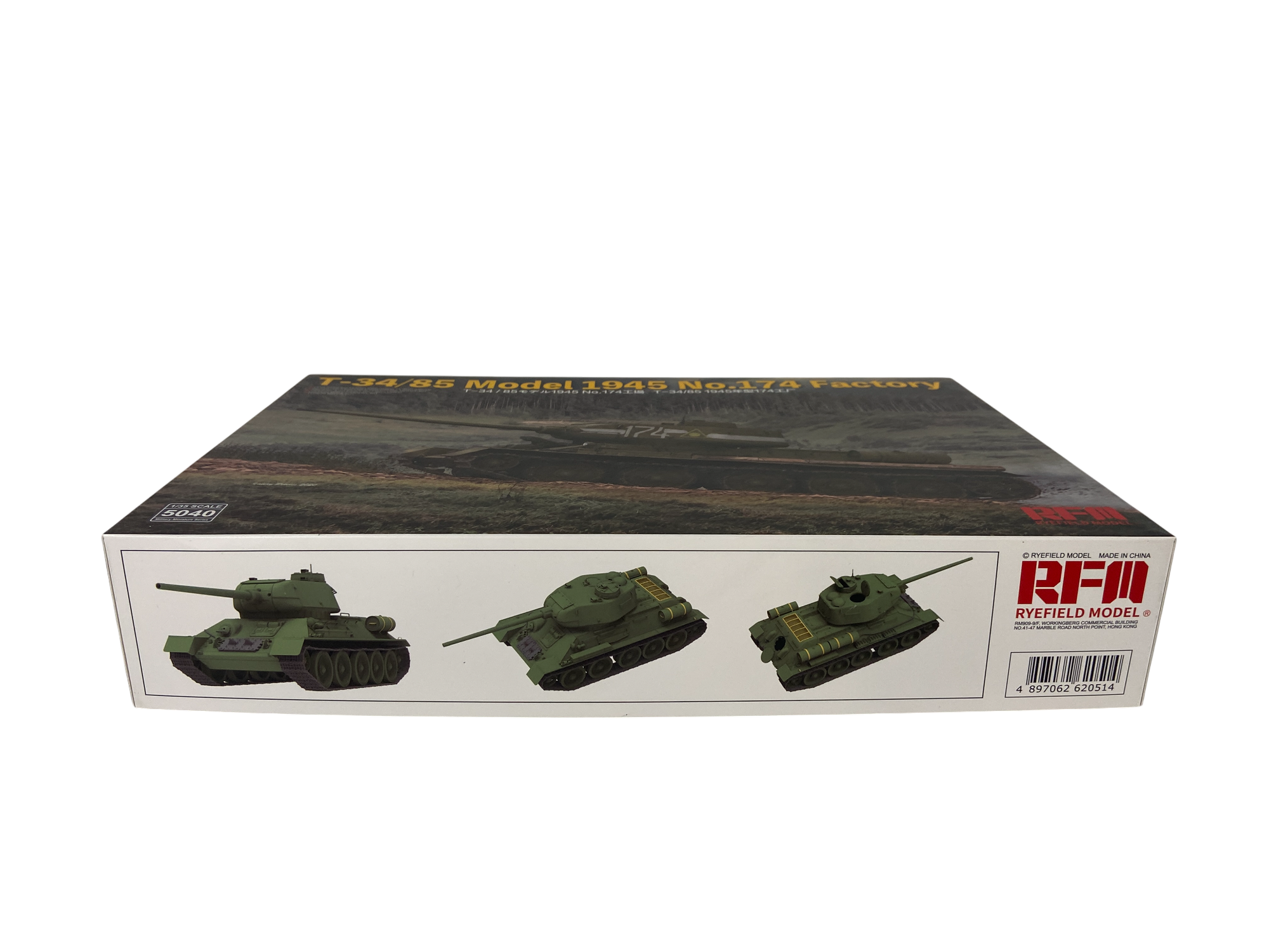 RFM 1:35 T-34/85 Model 1945 No.174 Factory RM-5040