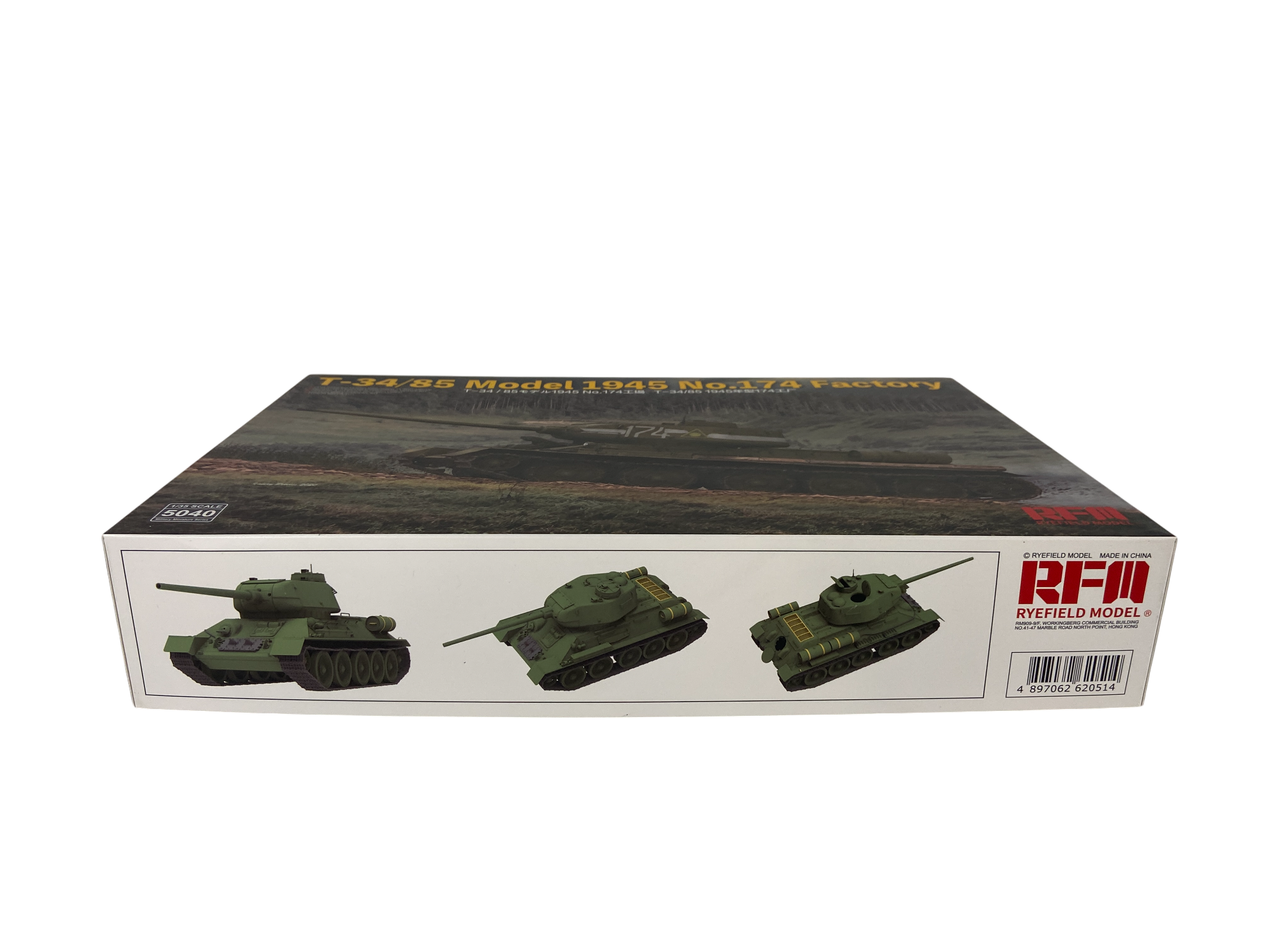 RFM 1:35 T-34/85 Model 1945 No.174 Factory RM-5040