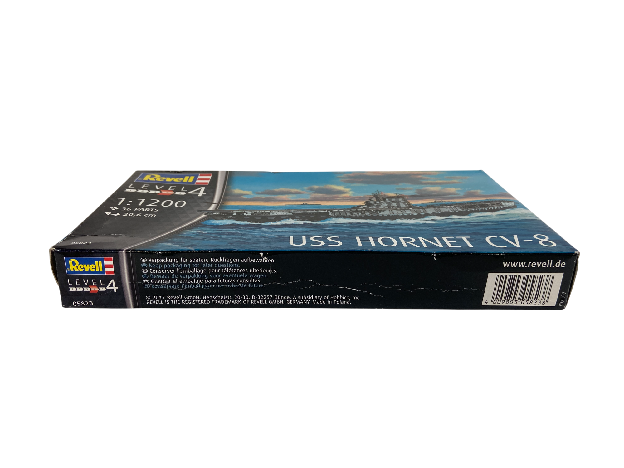 Revell 1:1200 USS Hornet CV-8