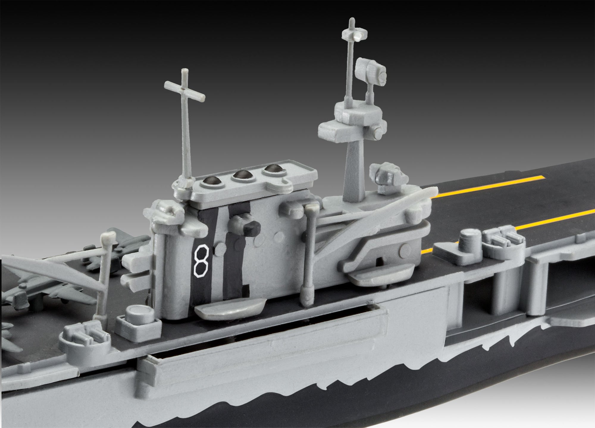 Revell 1:1200 USS Hornet CV-8