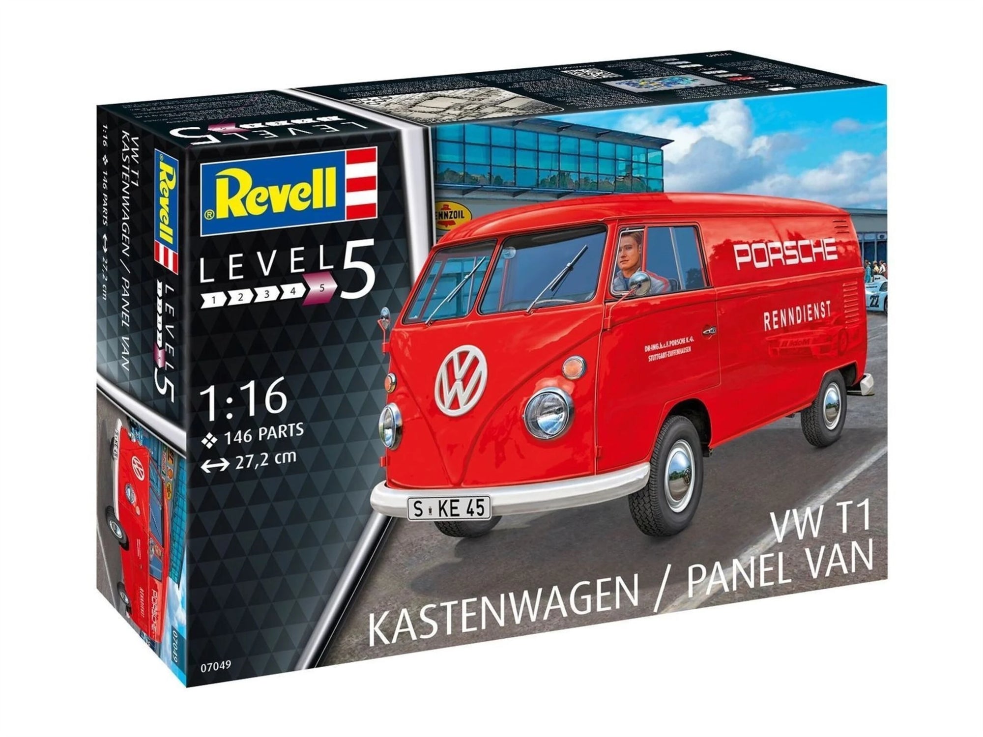 Revell 1:16 VW T1 Kastenwagen / Panel Van 07049