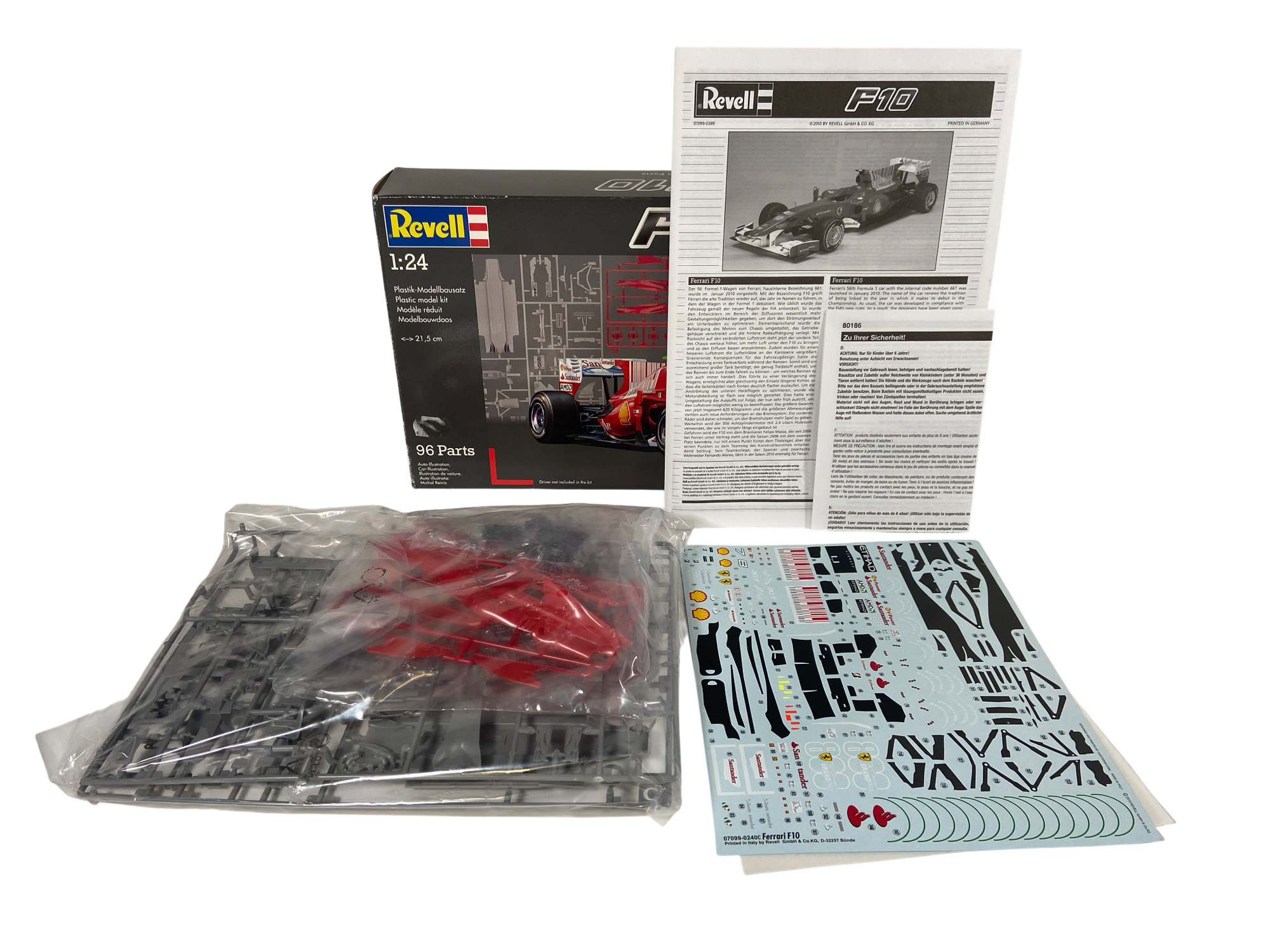 Revell 1:24 Ferrari F10 07099
