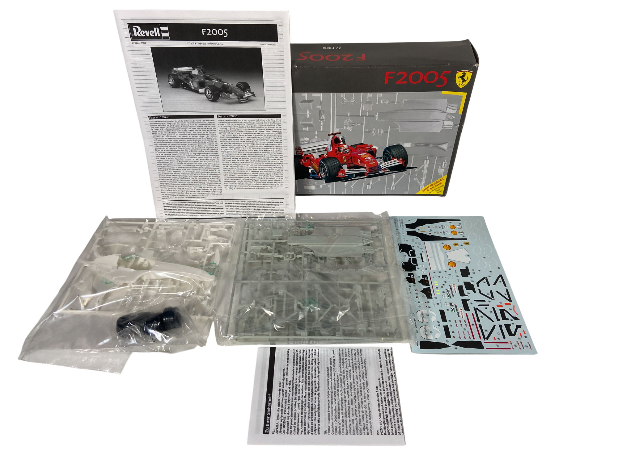Revell 1:24 Ferrari F2005 07244