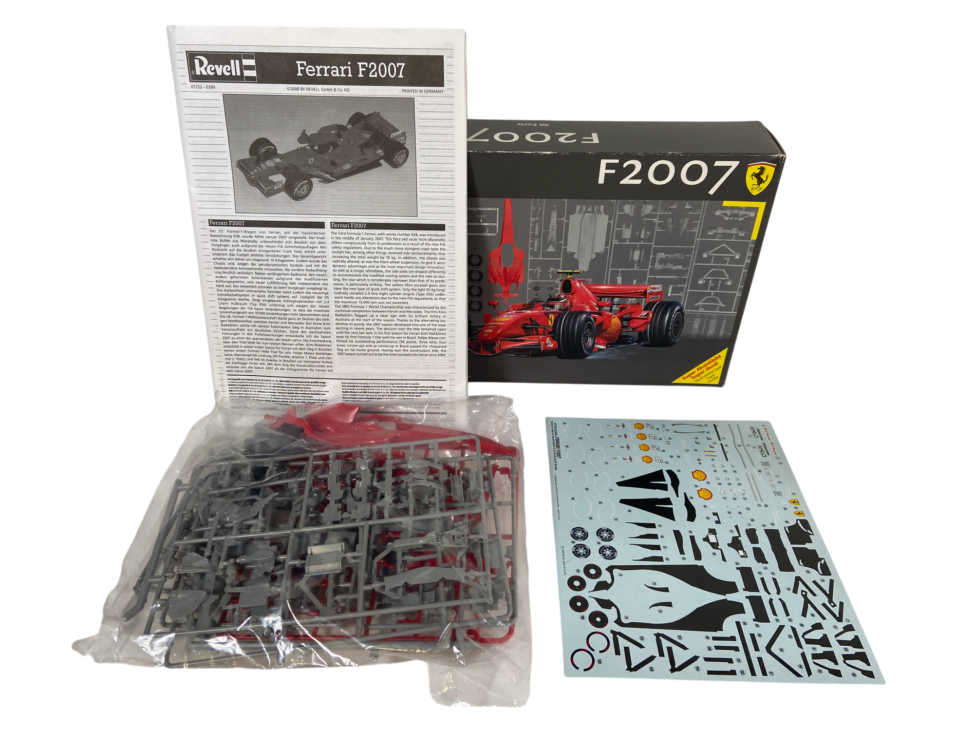 Revell 1:24 Ferrari F2007 07252
