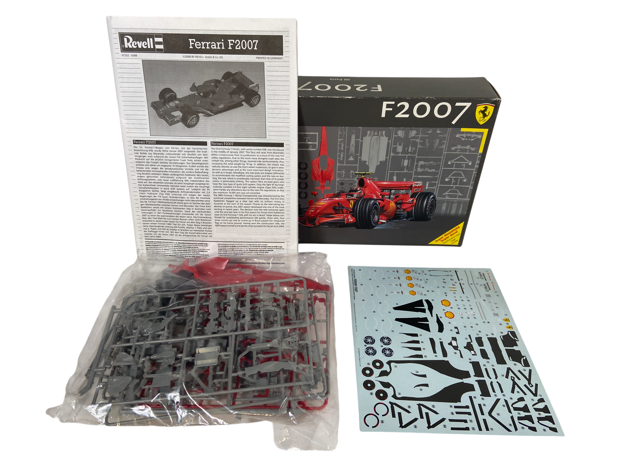 Revell 1:24 Ferrari F2007 07252