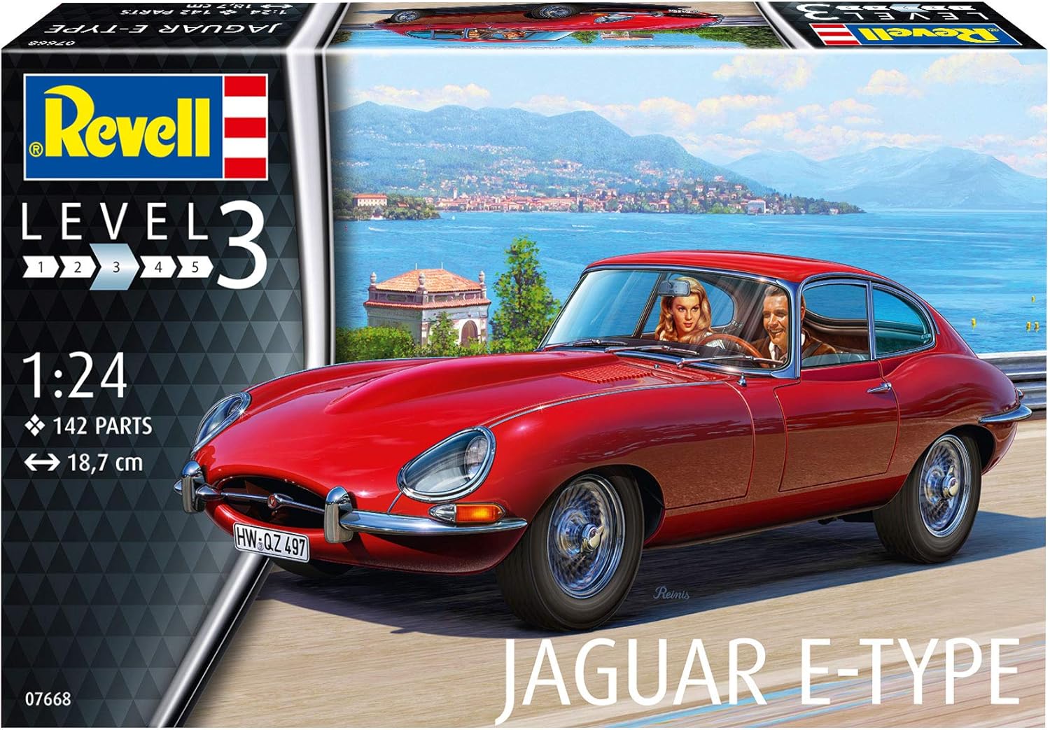 Revell 1:24 Jaguar E-Type 07668
