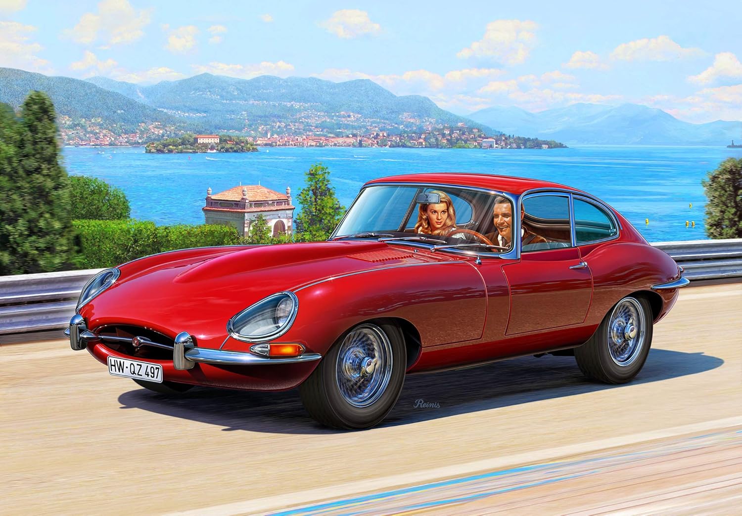 Revell 1:24 Jaguar E-Type 07668
