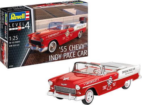 Revell 1:25 1955 Chevy Indy Pace Car 07686