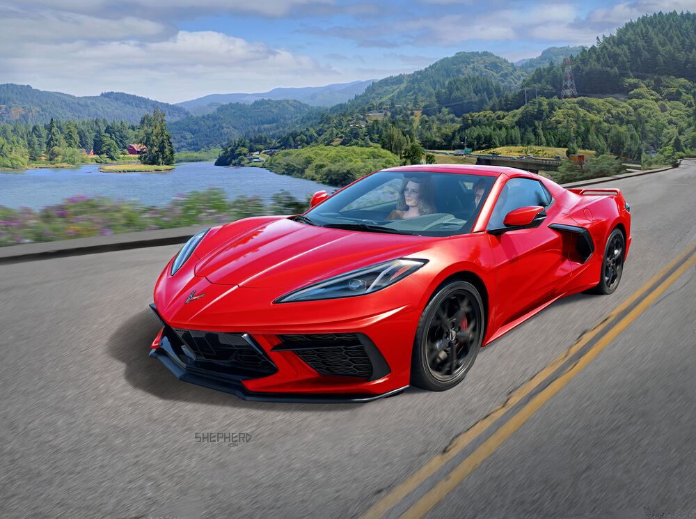 Revell 1:25 Corvette C8 Coupé 07714