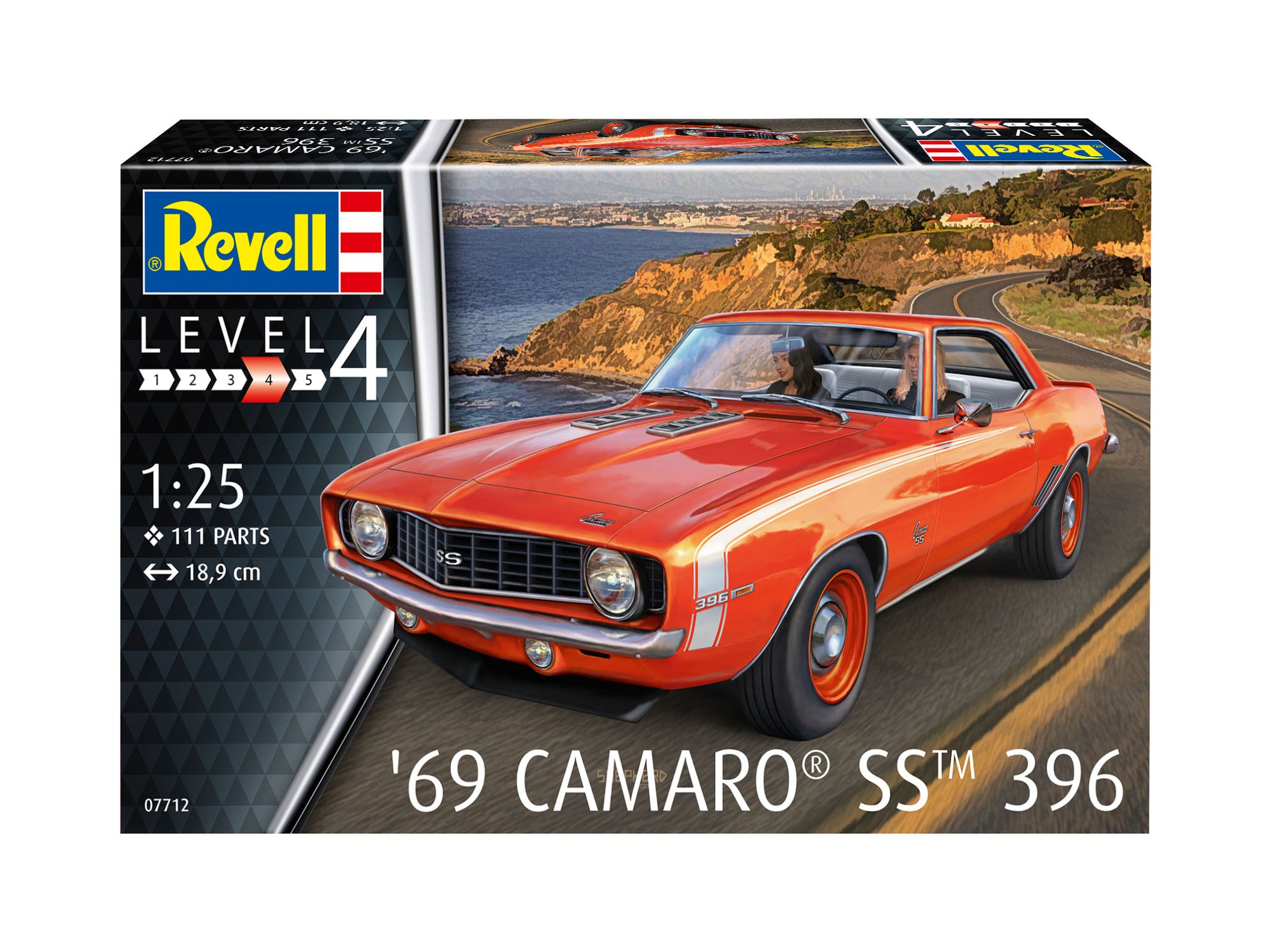 Revell 1:25 '69 Camaro SS 396 07712