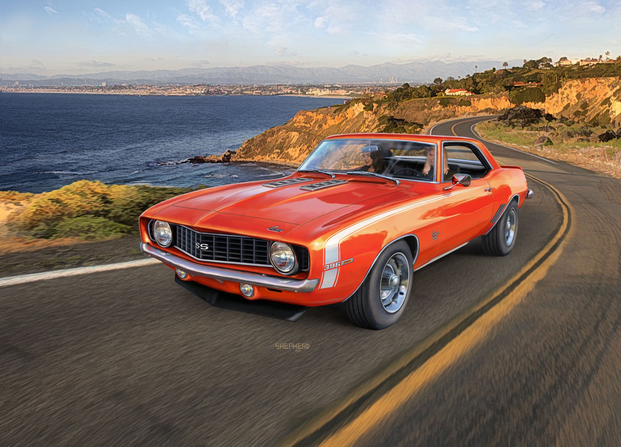 Revell 1:25 '69 Camaro SS 396 07712