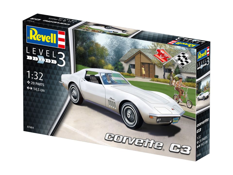 Revell 1:32 Corvette C3 07684