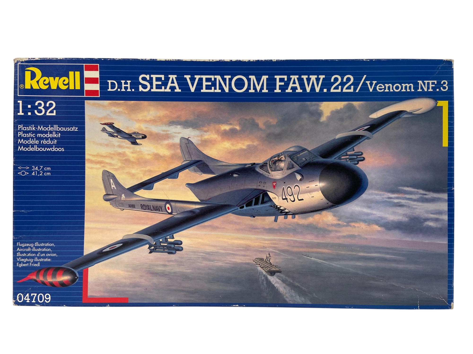 Revell 1:32 De Havilland Sea Venom FAW.22/Venom NF.3 04709
