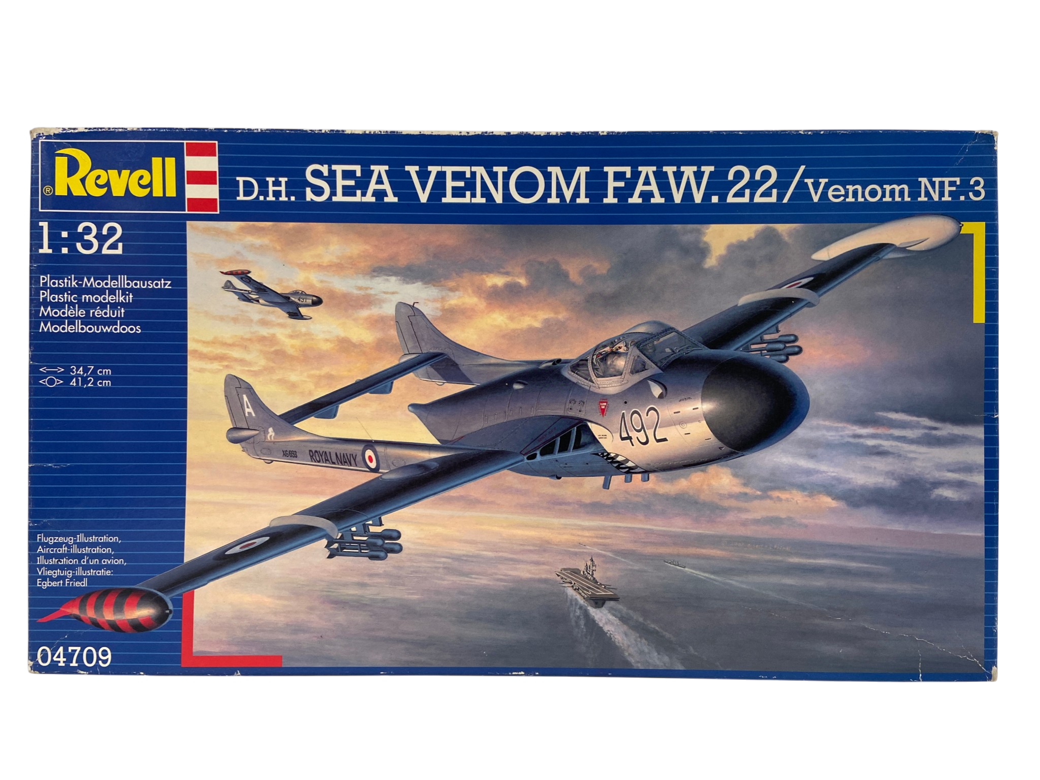 Revell 1:32 De Havilland Sea Venom FAW.22/Venom NF.3 04709
