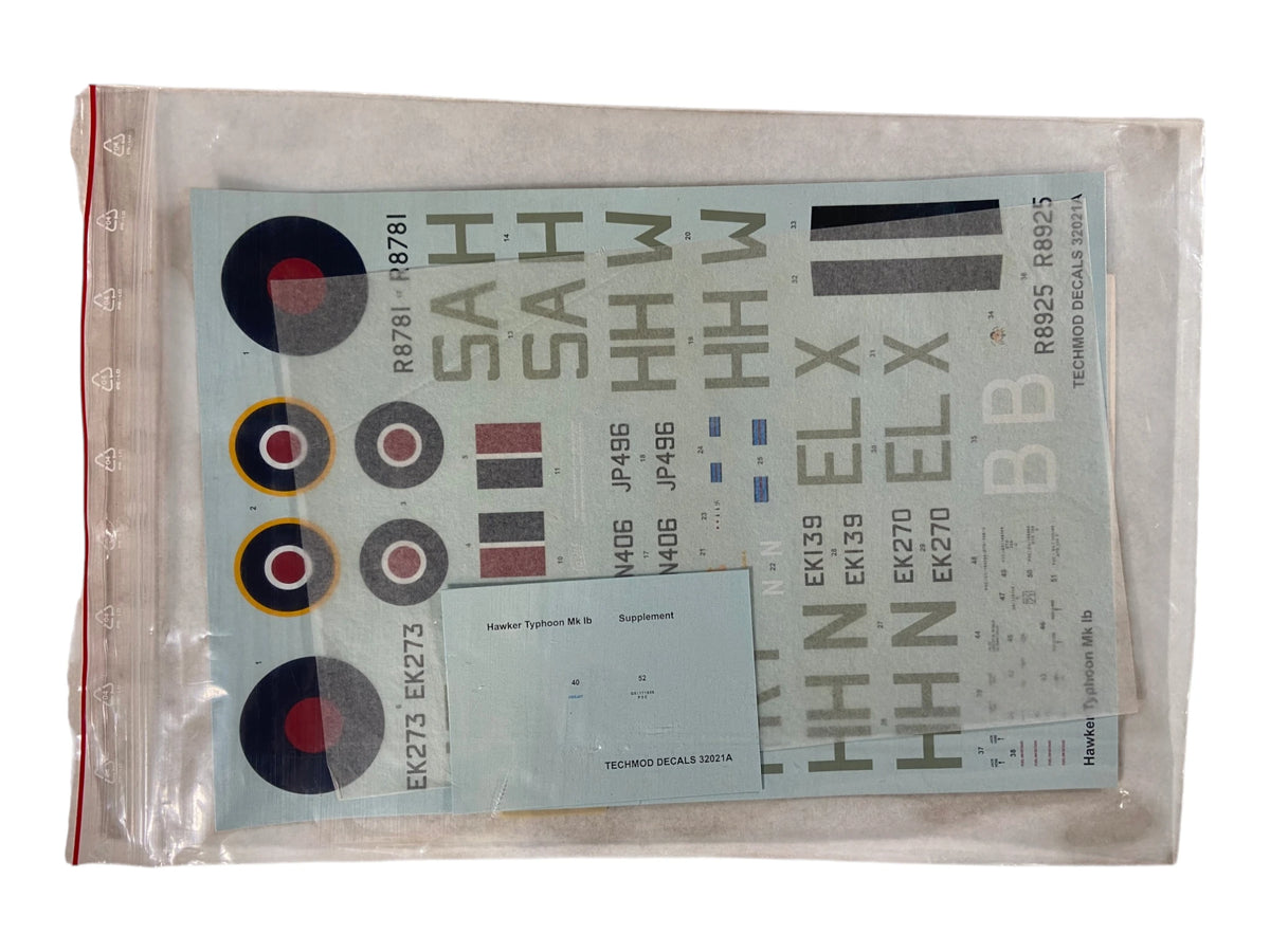 Revell 1:32 Hawker Typhoon Mk 1B incl. extra's (zie beschrijving) 4782