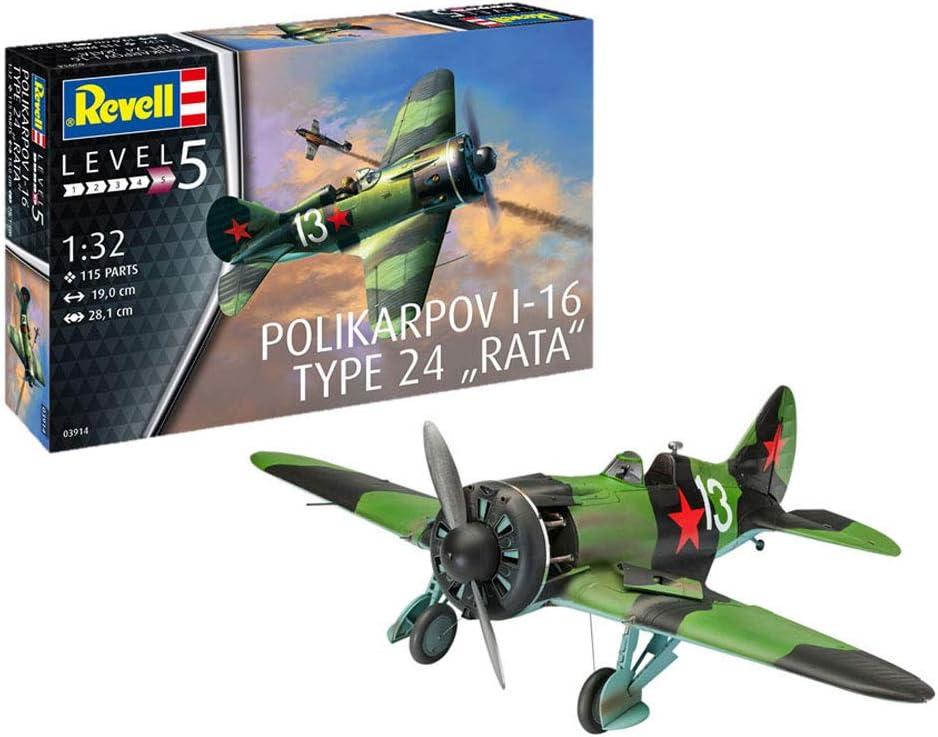 Revell 1/32 Polikarpov I-16 Type 24 "Rata" 03914